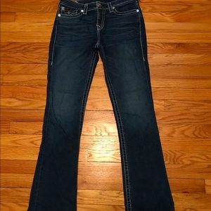 True Religion Women’s Bootcut Jeans, Sz 31, Dark Wash**Great Pre-owned